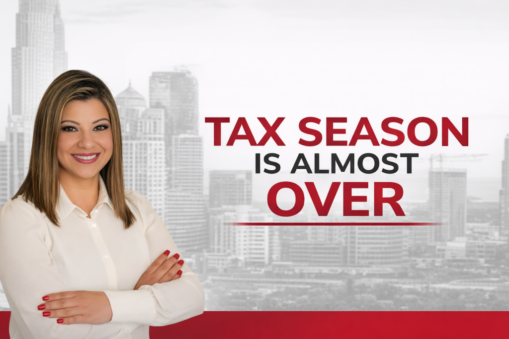 TAX SEASON IS ALMOST OVER TORO TAXES CHARLOTTE MULTISERVICE