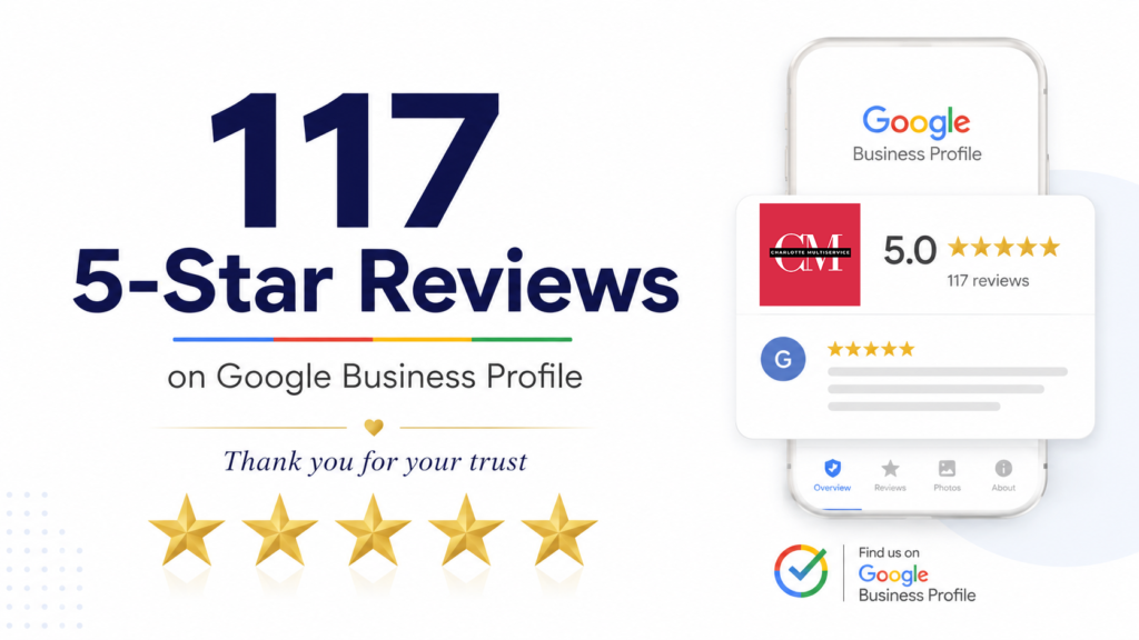 5-STARS-REVIEWS-CHARLOTTE-MULTISERVICE CHARLOTTE NORTH CAROLINA LATINO COMMUNITY